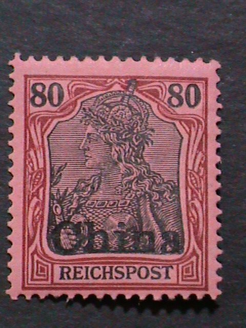 ​GERMANY-OFFICE IN CHINA-1901 SC#32-MINT ORIGINAL GUM121 YEARS OLD VF STAMP