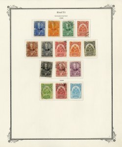 Haiti Old Time Stamp Collection