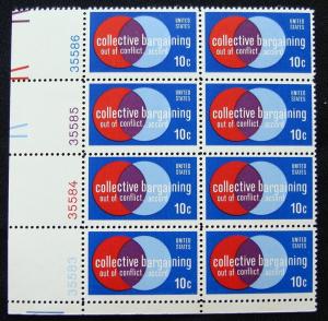 US #1558 MNH Plate Block of 8 SCV $1.75 L10