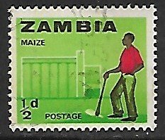 Zambia # 4 - Farmer - used.....{BE13}