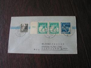 GERMANY  DDR  94-95 POSTALLY USED FIRST DAY COVER FDC