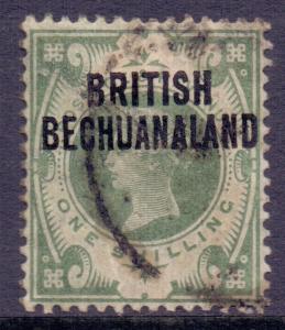 Bechuanaland Scott 37 - SG37, 1891 Victoria 1/- used