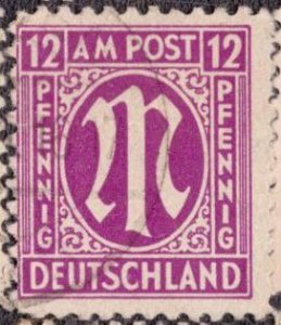 Germany Allied Occupation - 1945 3N8a Used