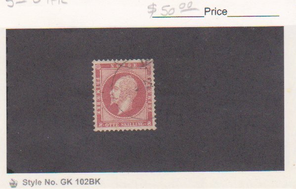 Norway Stamps # 5 Used VF Scott Value $60.00 