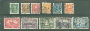 Canada #217-227 Used Single (Complete Set)