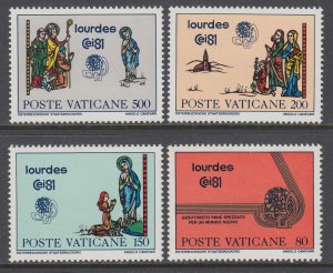 Vatican City 687-690 MNH VF