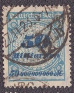 Germany - 299 1923 Used