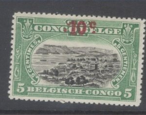 Belgian Congo Scott 75 MH