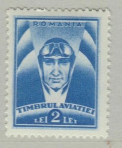 1932 Romania Postal Tax Timbrul Aviatiei Aviator 1L MNH** A18P26F776-