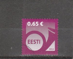 Estonia  Scott#  721  Used  (2013 Posthorn)