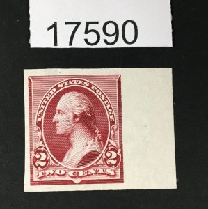 MOMEN: US STAMPS # 219DP3 PROOF ON INDIA XF $80 LOT #17590