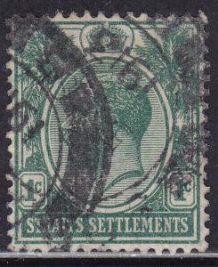 Straits Settlements 149 USED 1912 KGV 1¢