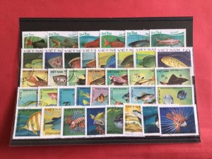 Vietnam  Fish  Stamps R39134