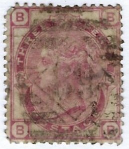 Great Britain SC#61 Used paper adherence/sh corner SCV$48.00...Worth a Look!!