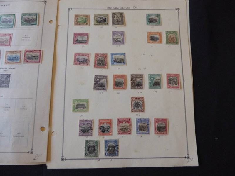 Mozambique Company 1918-1940 Stamp Collection on Scott International Pages