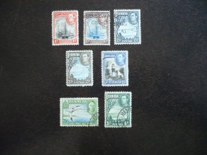 Stamps - Bermuda - Scott# 118-122 - Used Part Set of 7 Stamps