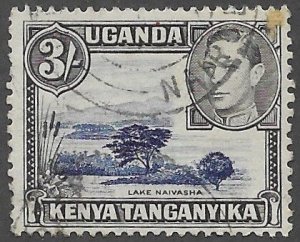 Kenya Uganda # 82a King George VI -  3sh.  (1)  Used