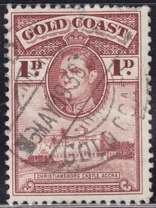 Gold Coast 116 USED 1938 Christiansborg Castle, Accra