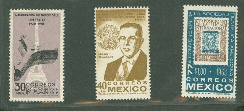 Mexico #905/921/937 Unused Multiple