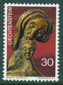 LIECHTENSTEIN Scott 474 MNH** Christmas 1970 stamp