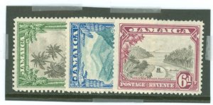 Jamaica #106-108  Single (Complete Set)