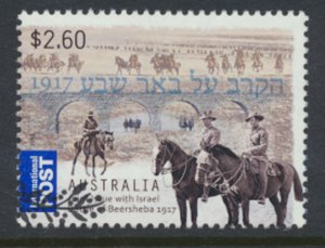 Australia   SC#  3915    SG 3986  Used Beersheba Battle with fdc  see details...