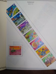collection on pages Paraguay 1977-87 QJ: CV $135