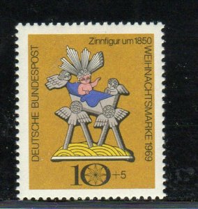 GERMANY #B454   1969  CHRISTMAS   MINT  VF NH  O.G