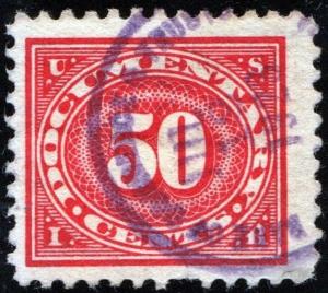 R238 50¢ Documentary Stamp (1917) Used