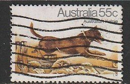 1980 Australia - Sc 731 - used VF - single - Australian Kelpie