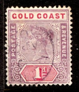 Gold Coast Stamp #27 USED FU SINGLE