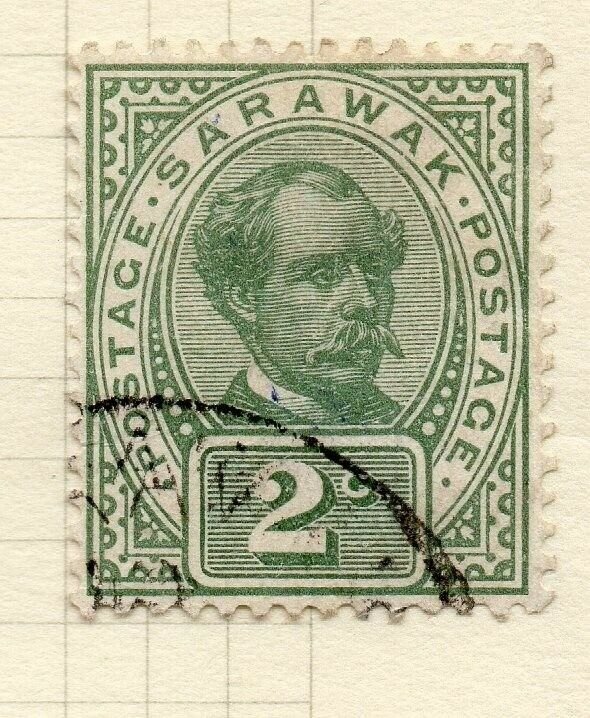 Sarawak 1899 Early Issue Fine Used 2c. 276145