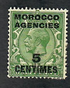 Great Britain - Offices in Morocco #402 used single