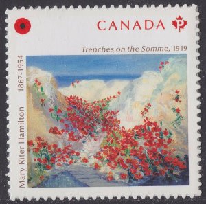 Canada 3252 Mary Riter Hamilton 'P' single (1 stamp) MNH 2020 