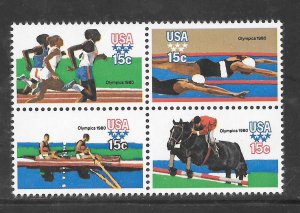 #1791-94 MNH Block of 4