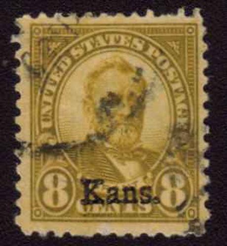 666 VF for issue, BIG STAMP!, used n6095