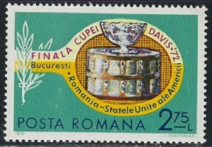 Romania 2373 MNH 1972 Tennis (an6565)