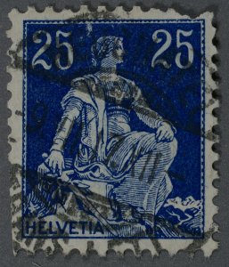 Switzerland #133 Used Fine/VF Place Cancel Date 9 III 17 - XII