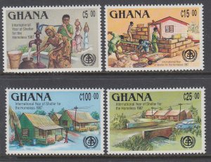 Ghana 1043-1046 MNH VF