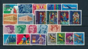 Switzerland 1969 Complete Year Set  MNH