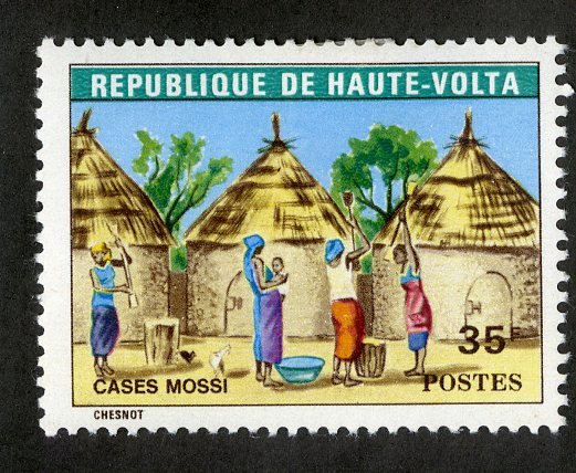 BURKINA FASO 265 MH BIN $.60 HOMES