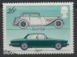 Great Britain  SG 1200 SC# 1004 Used / FU with First Day Cancel-  Motor Cars