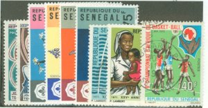 Senegal #344-353/355  Single (Complete Set)