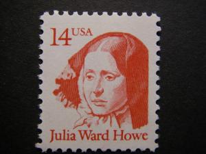 Scott 2176, 14c Julia Ward Howe, Great Americans