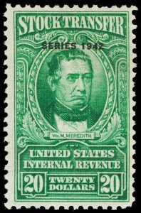 U.S. REV. DATED GREENS RD133  Used (ID # 118046)