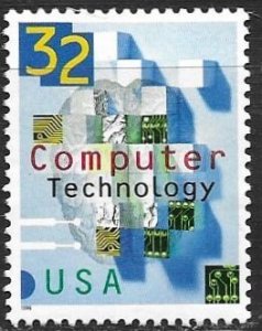 US #3106 32c Computer Technology ~ MNH