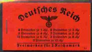 Booklet - Germany 1940 Hindenburg 2m booklet complete and...