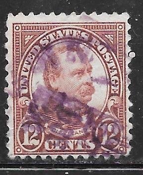 USA 693: 12c Cleveland, used, F-VF