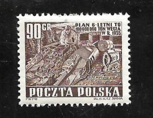 Poland 1951 - MNH - Scott #531