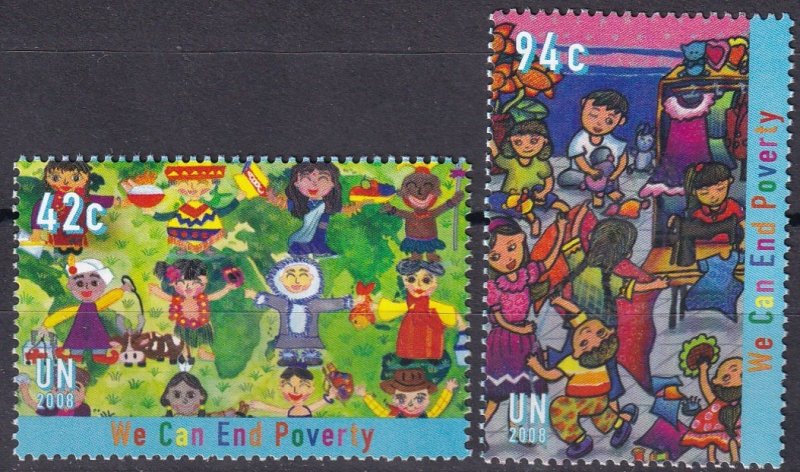 United Nations #966-7  MNH CV $2.75 (Z1676)